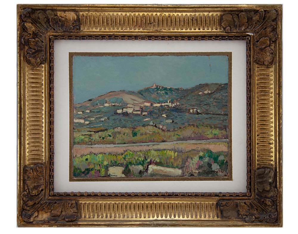 gino romiti: Paesaggio livornese 